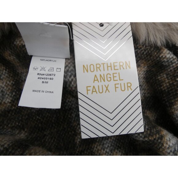 Northern Angel Women's Leopard Print‎ Faux Fur Jacket Size S/M - Picture 9 of 9